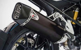 Échappement Sans Homologation Sonore Carbon Embout Carbon - Zard Compatible Avec Bmw R 1250 Gs (2019-2020)