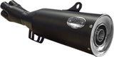 Complete Exhaust System Without Catalytic Converter And Without Sound Certification Steel Black - Zard Compatible With Bmw K 1100 Lt - Rs (1983-1989)