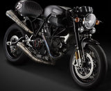 Système D'Échappement Complet Non Catalysé Et Sans Homologation Acoustique Acier - Zard Compatible Avec Ducati Ducati Sport 1000 (2007-2009)