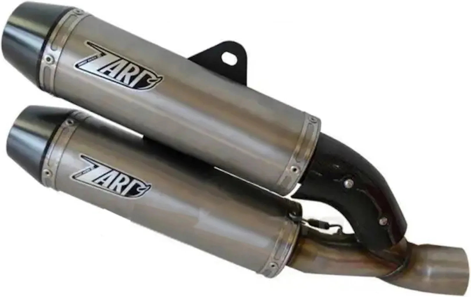 Échappement Sans Homologation Sonore Overlap Titanium - Zard Compatible Avec Ducati Monster 1100 Evo (2011-2013)