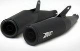 Échappement Sans Homologation Sonore Acier Noir - Zard Compatible Avec Ducati Gt 1000 (2009-2011)