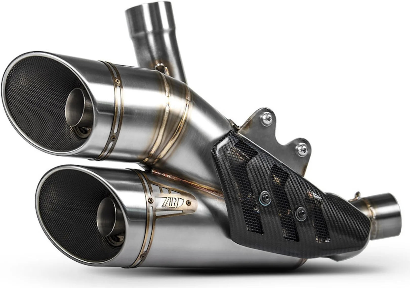 Échappement Sans Homologation Sonore Acier - Zard Compatible Avec Ducati Diavel 1260 Euro4 (2020-2021)