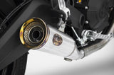 Échappement Sans Homologation Sonore Zuma Acier Embout Bronze - Zard Compatible Avec Ducati Scrambler 800 (2021-2022)