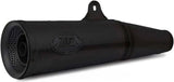 Système D'Échappement Complet Non Catalysé Et Sans Homologation Acoustique Zuma Acier Noir Embout Aluminium Noir - Zard Compatible Avec Ducati Scrambler 800 (2015-2016)