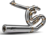 Système D'Échappement Complet Non Catalysé Et Sans Homologation Acoustique Titanium - Zard Compatible Avec Harley-Davidson Xr 1200 (2009-2012)