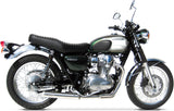 Système D'Échappement Complet Non Catalysé Et Sans Homologation Acoustique Cross Acier - Zard Compatible Avec Kawasaki W 800 (2010-2017)