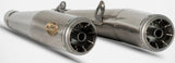 Échappement Sans Homologation Sonore Acier Polish - Zard Compatible Avec Moto Guzzi V7 850 (2021-2023)
