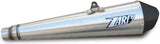 Échappement Sans Homologation Sonore Conical Acier Embout Aluminium - Zard Compatible Avec Moto Guzzi Griso 1100 (2005-2016)