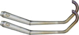 Système D'Échappement Complet Non Catalysé Et Sans Homologation Acoustique Acier Polish - Zard Compatible Avec Moto Guzzi Le Mans (1976-1981)