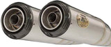Échappement Sans Homologation Sonore Conical Acier - Zard Compatible Avec Triumph Thruxton 1200 R Rs (2021-2023)