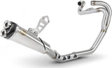 Système D'Échappement Complet Non Catalysé Et Sans Homologation Acoustique Acier Embout Carbon - Zard Compatible Avec Triumph Scrambler 1200 (2019-2023)