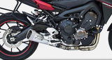 Système D'Échappement Complet Non Catalysé Et Sans Homologation Acoustique Acier - Zard Compatible Avec Yamaha Tracer 900 (2015-2016)