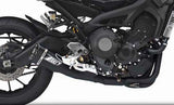 Système D'Échappement Complet Non Catalysé Et Sans Homologation Acoustique Acier Noir Embout Carbon - Zard Compatible Avec Yamaha Xsr 900 (2016-2020)