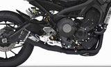 Complete Exhaust System Without Catalytic Converter And Without Sound Certification Steel Black - Zard Compatible With Yamaha Xsr 900 (2016-2020)
