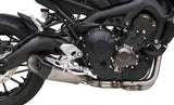 Système D'Échappement Complet Non Catalysé Et Sans Homologation Acoustique Acier Embout Carbon - Zard Compatible Avec Yamaha Tracer 900 (2017-2020)