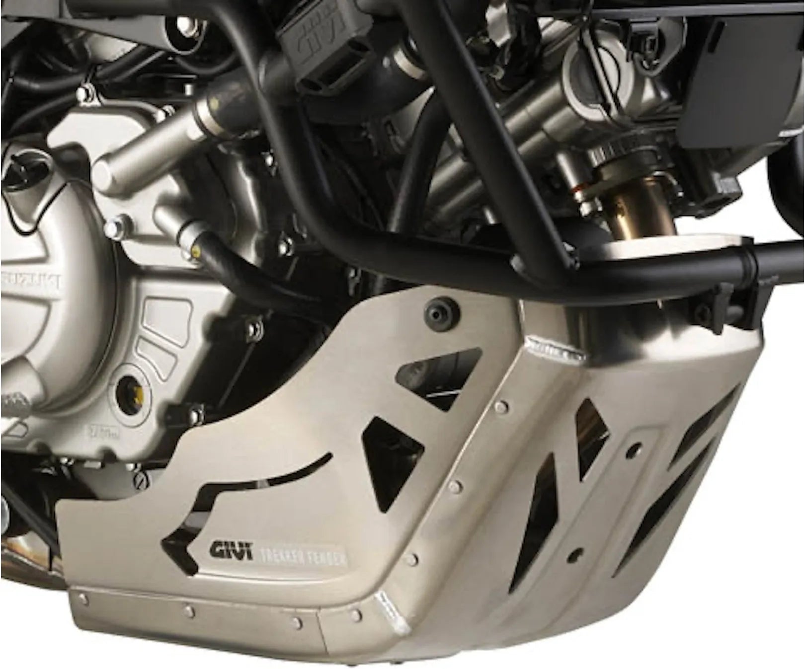 Sabot Moteur En Aluminium Aluminium - Givi Compatible Avec Suzuki Dl 650 V-Strom (2017-2024)