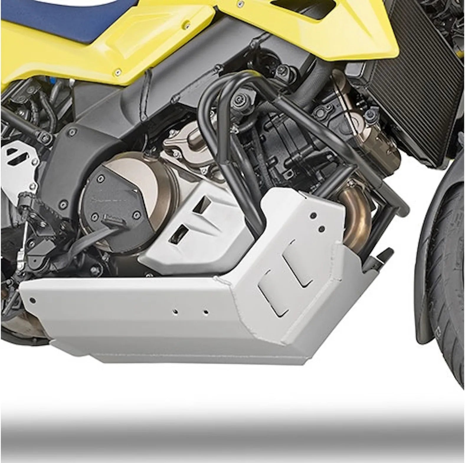 Sabot Moteur En Aluminium Aluminium - Givi Compatible Avec Suzuki V-Strom 1050 Xt - Se (2020-2024)