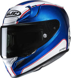 Casque Intégral Pour Moto Hjc Rpha 12 P.I.M. Evo (Carbon-Aramid/Fiberglass/Natural Fiber) Mc2 Respon Taille 07 S