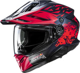 Casque Intégral Pour Moto Hjc Rpha 60 P.I.M. Evo (Carbon-Aramid/Fiberglass) Mc21Sf Spielberg Red Bull Taille 10 Xl