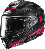 Casque Intégral Pour Moto Hjc Rpha 72 Carbon Carbon Fiber (P.I.M. Plus Carbon) Mc1 Fynex Taille 10 Xl