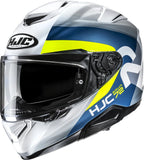 Casque Intégral Pour Moto Hjc Rpha 72 P.I.M. Plus (Carbon/Aramid/Glass Fiber) Mc3H Phyta Taille 07 S