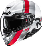 Casque Modulable Pour Moto Hjc Rpha 91 P.I.M. Evo (Carbon-Aramid/Fiberglass/Natural Fiber) Mc1 Fensh Taille 09 L