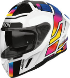 Casque Intégral Pour Moto Airoh Spark 2 - Sp2L38 Thermoplastic Hrt Arc-En-Ciel Gloss Lively Taille Xl