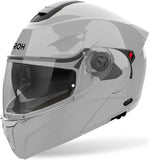 Casque Modulable Pour Moto Airoh Specktre - Spec98 Thermoplastic Hrt Gris Ciment Gloss Color Taille Xxl
