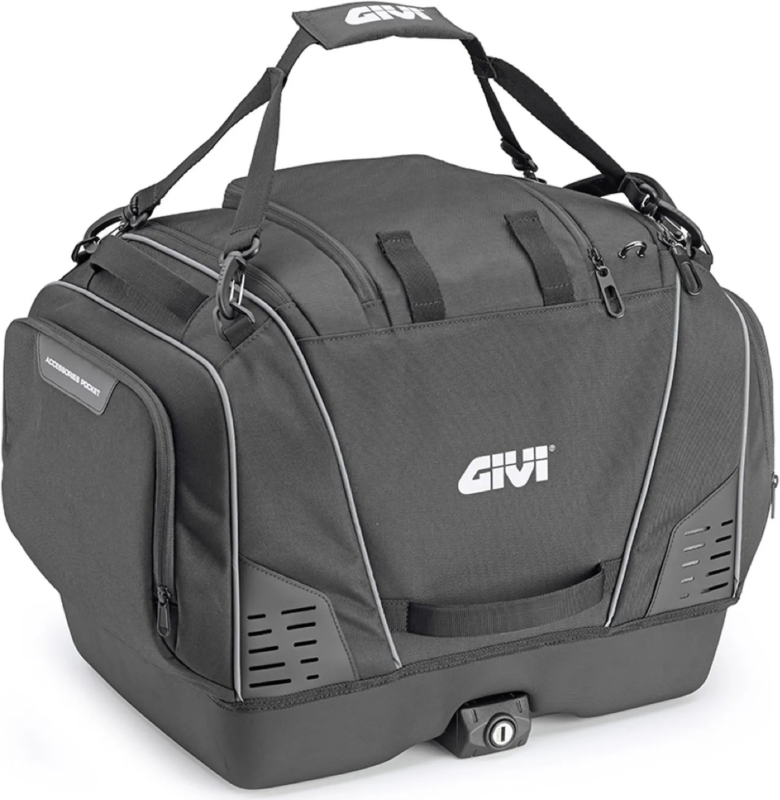Valise Transport Animaux Monokey 33 Lt Nylon - Givi Compatible Avec Peugeot Django Evo 125 (2025)