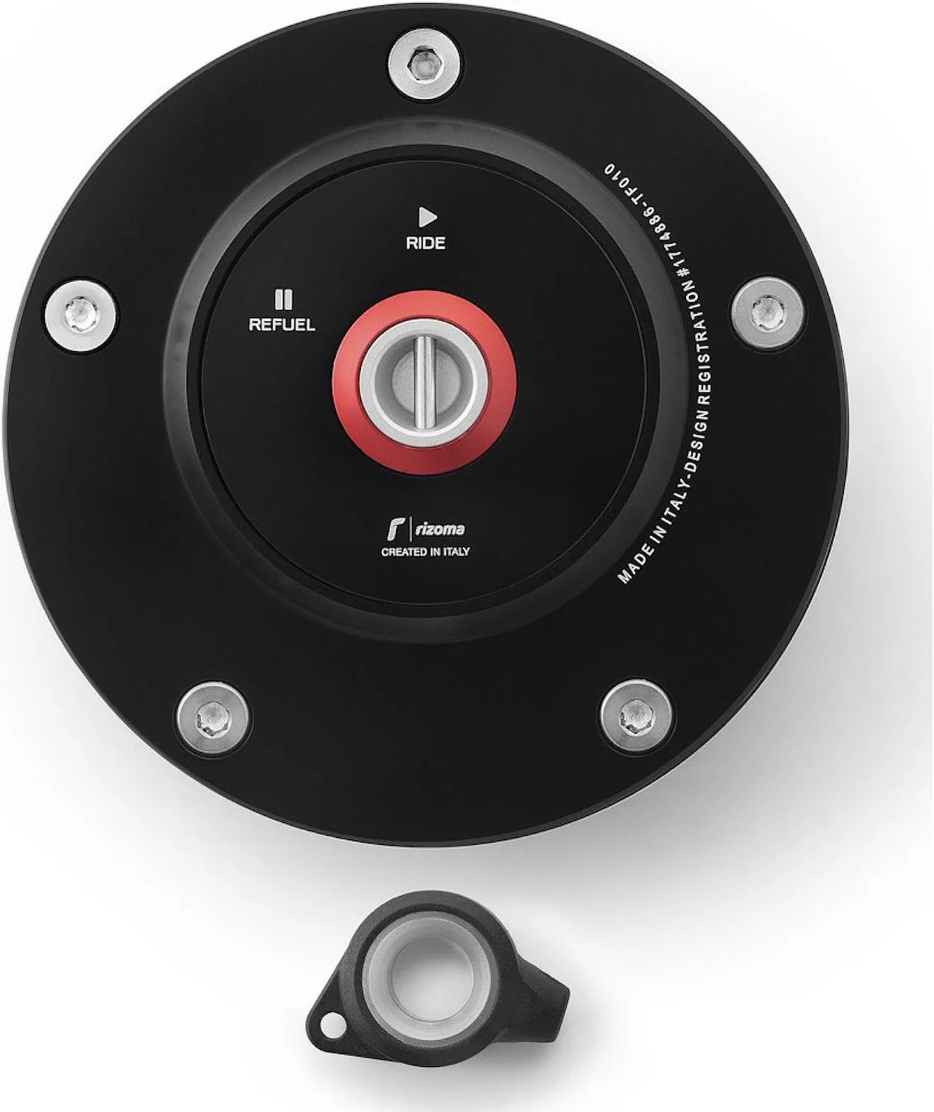 Bouchon Réservoir - Rizoma Compatible Avec Ducati Monster 1100 (2009-2011)