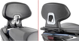 Dosseret Passager - Givi Compatible Avec Honda Forza 125 (2023-2024)