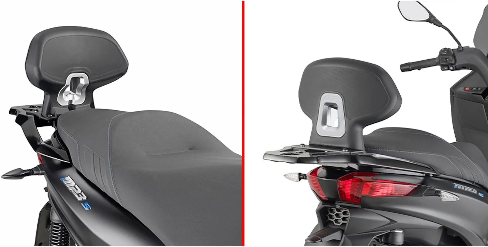 Dosseret Passager - Givi Compatible Avec Piaggio Mp3 310 (2025)