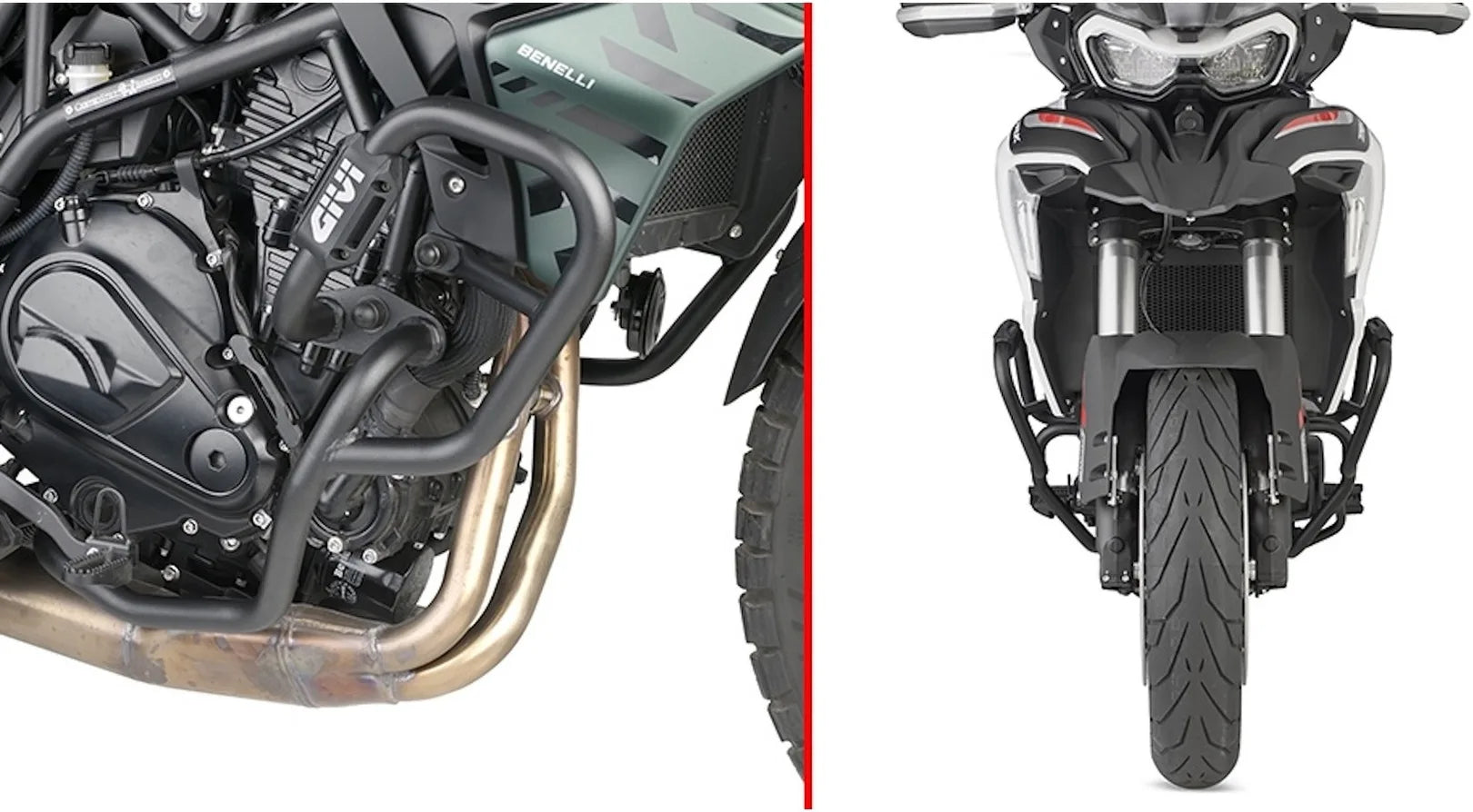 Pare-Carters Tubulaires - Givi Compatible Avec Benelli Trk 702 (2023-2024)