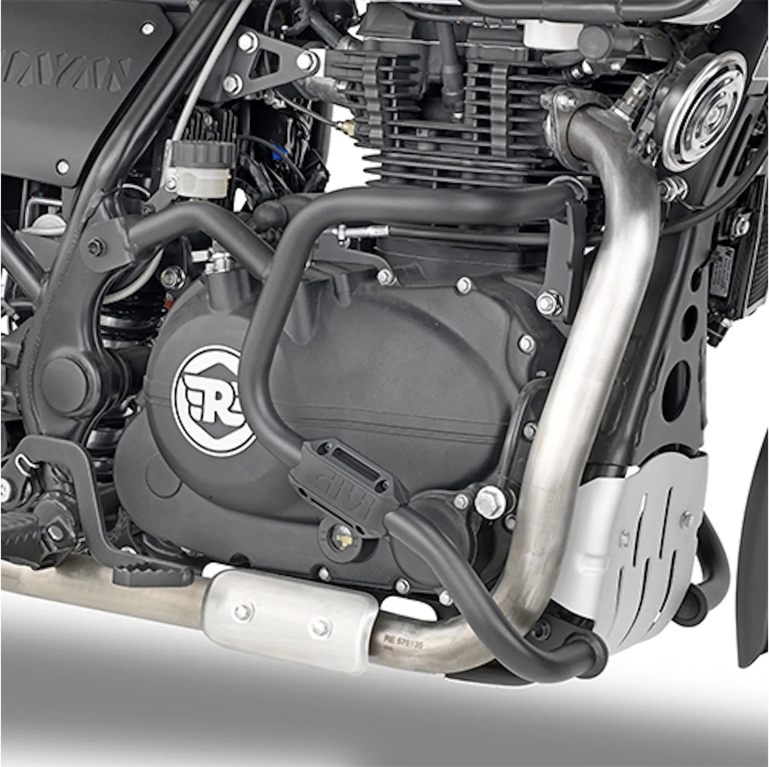 Pare-Carters Tubulaires - Givi Compatible Avec Royal Enfield Himalayan (2021-2023)