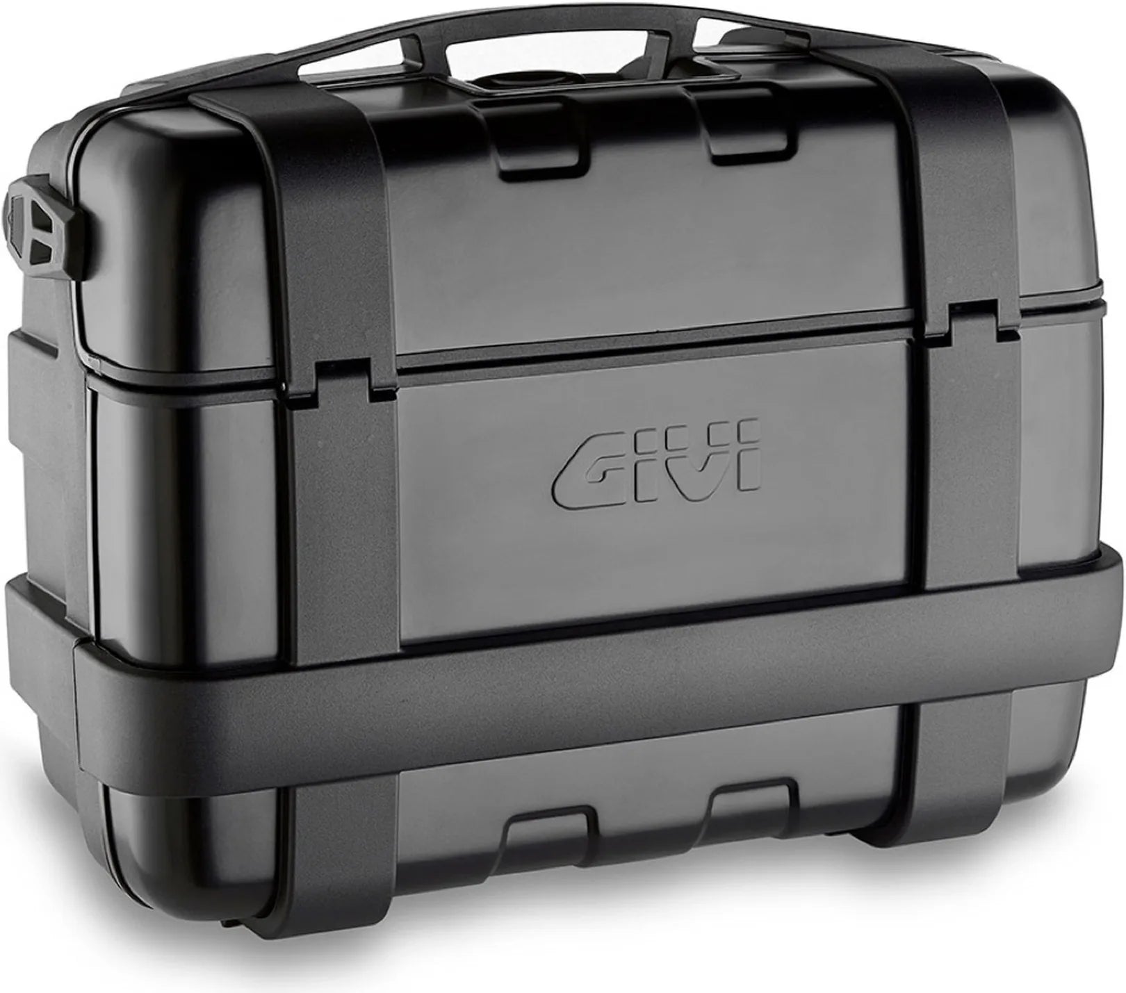 Top Case Monokey Trekker Aluminium Noir 33 Lt Trekker Aluminium - Givi Compatible Avec Ktm 1290 Super Adventure R (2021-2024)