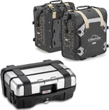Top Case + Sacoches Cavalières Trekker Canyon 103 Lt Trekker Canyon Technopolymères - Givi Compatible Avec Honda Cb 650 R (2024)