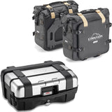Top Case + Sacoches Cavalières Trekker Canyon 83 Lt Trekker Canyon Technopolymères - Givi Compatible Avec Honda Cb 650 R (2024)