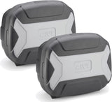 Monokey Trekker Lite Gray Side Cases - 70 Lt Trekker Lite Technopolymer - Givi Compatible With Moto Guzzi Stelvio 1000 (2024)