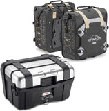 Top Case + Sacoches Cavalières Trekker Canyon 116 Lt Trekker Canyon Technopolymères - Givi Compatible Avec Honda Cb 650 R (2024)