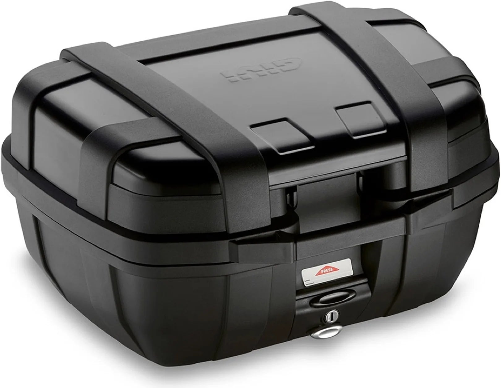 Top Case Monokey Trekker Aluminium Noir 52 Lt Trekker Aluminium - Givi Compatible Avec Ktm 790 Adventure (2023-2025)