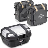 Trekker Canyon Top Case + Side Bags - 102 Lt Trekker Canyon Technopolymer - Givi Compatible With Suzuki Gsr 600 (2006-2011)