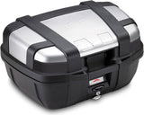 Monokey Trekker Aluminium Top Case - 52 Lt Trekker Aluminium - Givi Compatible With Suzuki Gsr 600 (2006-2011)