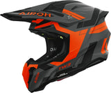 Casque Off-Road Pour Moto Airoh Twist 3 - Tw3Di32 Thermoplastic Hrt Orange Mat Dynasty Taille Xxl
