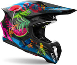 Casque Off-Road Pour Moto Airoh Twist 3 - Tw3Tam35 Thermoplastic Hrt Gloss Amazonia Taille L