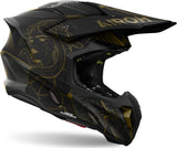 Casque Off-Road Pour Moto Airoh Twist 3 - Tw3Tit35 Thermoplastic Hrt Titane Mat Taille Xxl