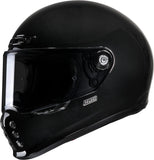 Casque Intégral Pour Moto Hjc V10 Advanced Fiberglass Composite Noir Taille 06 Xs
