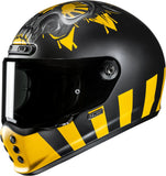 Casque Intégral Pour Moto Hjc V10 Advanced Fiberglass Composite Mc3Sf Crania Taille 06 Xs