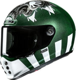 Casque Intégral Pour Moto Hjc V10 Advanced Fiberglass Composite Mc4 Crania Taille 10 Xl