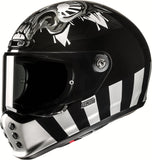 Casque Intégral Pour Moto Hjc V10 Advanced Fiberglass Composite Mc5 Crania Taille 07 S