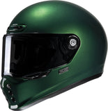 Casque Intégral Pour Moto Hjc V10 Advanced Fiberglass Composite Vert Profond Taille 08 M